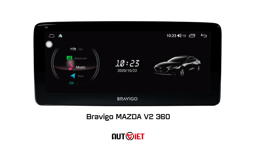 Màn hình DVD Android Bravigo Mazda V2 360