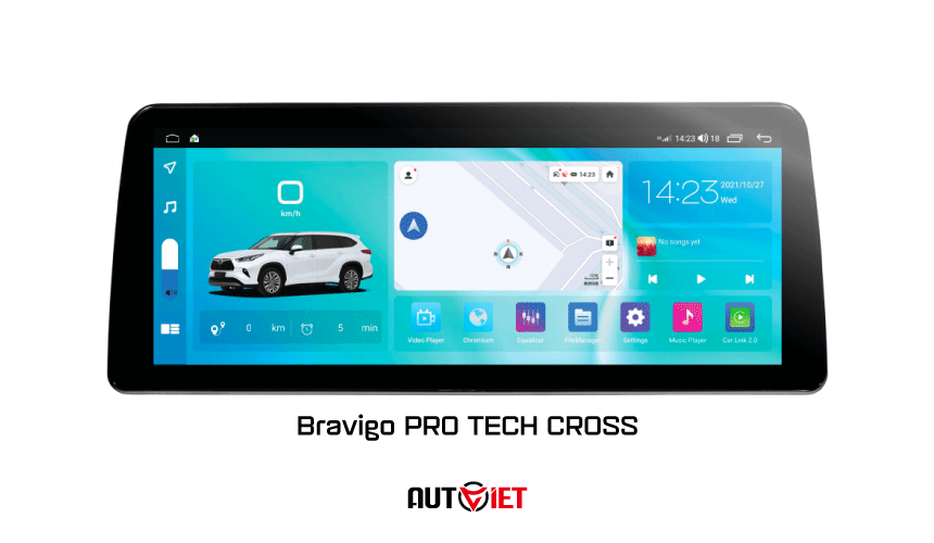 Màn hình DVD Android Bravigo Pro Tech Cross